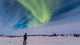 Aurora Borealis under Bright Wall Decal