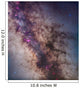 Center Milky Way Sagittarius Wall Decal Design 2