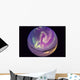 Fish-eye Lens Aurora Borealis Wall Decal Design 2