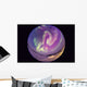 Fish-eye Lens Aurora Borealis Wall Decal Design 2