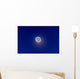 Crescent Moon with Earthshine Wall Decal Design 2