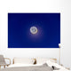 Crescent Moon with Earthshine Wall Decal Design 2