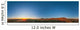 Panoramic Sunset Grasslands National Wall Decal