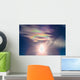 Iridescent Clouds near Sun Wall Decal