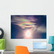 Iridescent Clouds near Sun Wall Decal