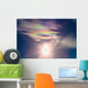 Iridescent Clouds near Sun Wall Decal