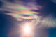Iridescent Clouds near Sun Wall Decal
