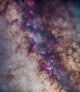 Milky Way around Small Wall Decal Design 2
