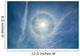 Halo around Full Moon Wall Decal