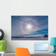 Ice Crystal Lunar Halo Wall Decal