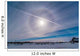 Ice Crystal Lunar Halo Wall Decal