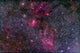 Messier 52 and Bubble Wall Decal