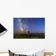 Mars Saturn Milky Way Wall Decal