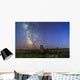 Mars Saturn Milky Way Wall Decal
