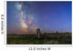 Mars Saturn Milky Way Wall Decal