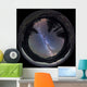 Fish-eye Lens Panorama Milky Wall Decal