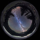 Fish-eye Lens Panorama Milky Wall Decal