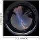 Fish-eye Lens Panorama Milky Wall Decal