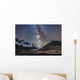 Milky Way over Athabasca Wall Decal