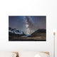 Milky Way over Athabasca Wall Decal