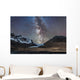 Milky Way over Athabasca Wall Decal