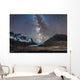 Milky Way over Athabasca Wall Decal