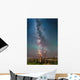 Milky Way over Old Wall Decal