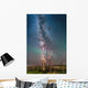 Milky Way over Old Wall Decal