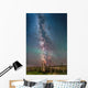 Milky Way over Old Wall Decal