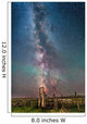 Milky Way over Old Wall Decal