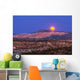 Copper Moon Rising over Wall Decal