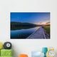 Quarter Moon Reflected Waters Wall Decal