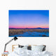 Sunset and Gibbous Moon Wall Decal