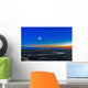 Moon with Antares Mars Wall Decal