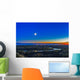 Moon with Antares Mars Wall Decal