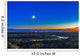 Moon with Antares Mars Wall Decal