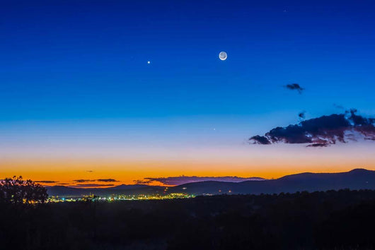 Moon Mercury Venus Conjunction Wall Decal