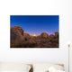 Full Moonrise City Rocks Wall Mural