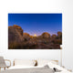 Full Moonrise City Rocks Wall Mural