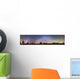 Full Moonrise City Rocks Wall Decal Design 1