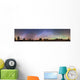 Full Moonrise City Rocks Wall Decal Design 1
