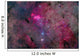 False Comet Cluster Area Wall Decal