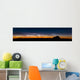 Panorama Noctilucent Clouds Alberta Wall Decal