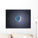 Crescent Moon with Earthshine Wall Decal Design 1