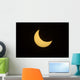 Partial Eclipse Sun as Wall Decal