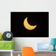 Partial Eclipse Sun as Wall Decal