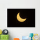 Partial Eclipse Sun as Wall Decal