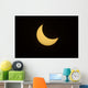 Partial Eclipse Sun as Wall Decal