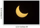 Partial Eclipse Sun as Wall Decal