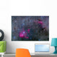 Pearl Cluster and Lambda Wall Decal